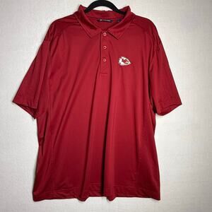Kansas City Chiefs Polo Shirt - Men’s 2XL Red